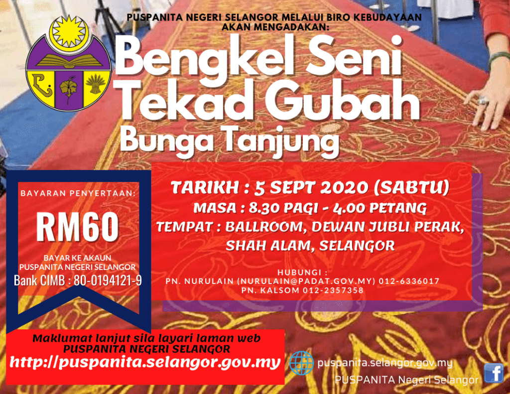 Bengkel Seni Tekad Gubah Bunga Tanjung 5sept2020